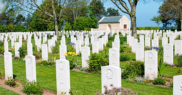 Day 13 – Canadian War Cemetery at Reviers, France